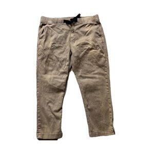 Gramicci Womens Tan Belted Cotton Pants Size 8